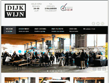 Tablet Screenshot of dijkwijn.com